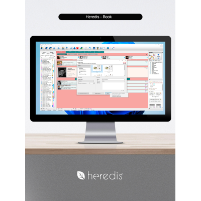 Family tree program for WINDOWS & MAC - HEREDIS 26