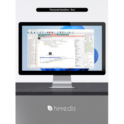 Family tree program for WINDOWS & MAC - HEREDIS 26