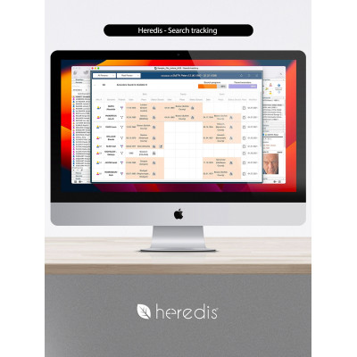 Family tree software for MAC - HEREDIS 26