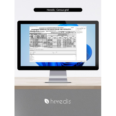 Family tree program for WINDOWS - HEREDIS 26
