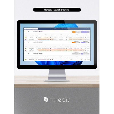 Family tree program for WINDOWS - HEREDIS 26